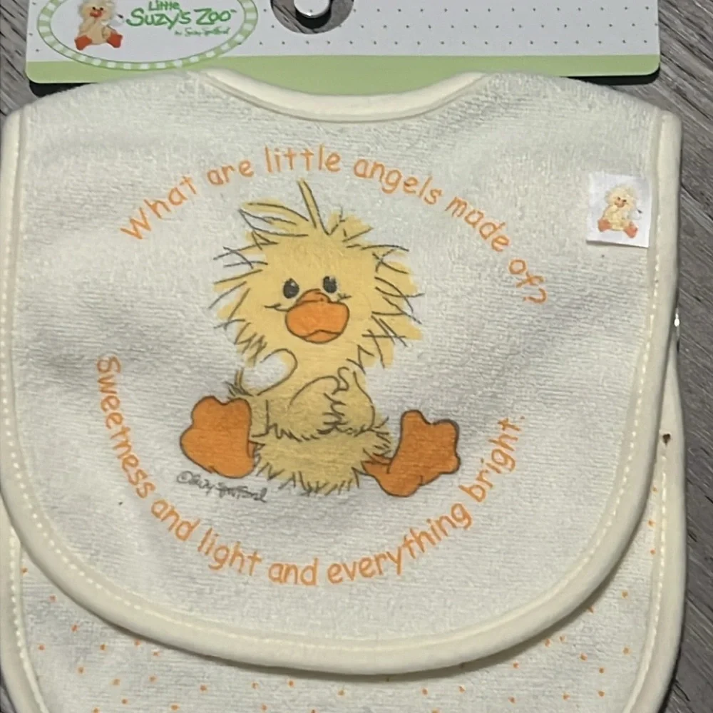 Vintage Little Suzy’s Zoo Bib Set